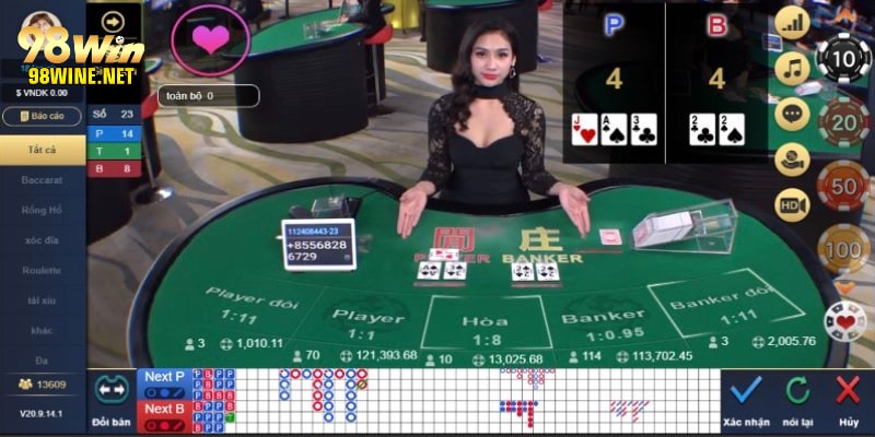Những chiến thuật giúp bạn chơi Baccarat 98win thắng lớn